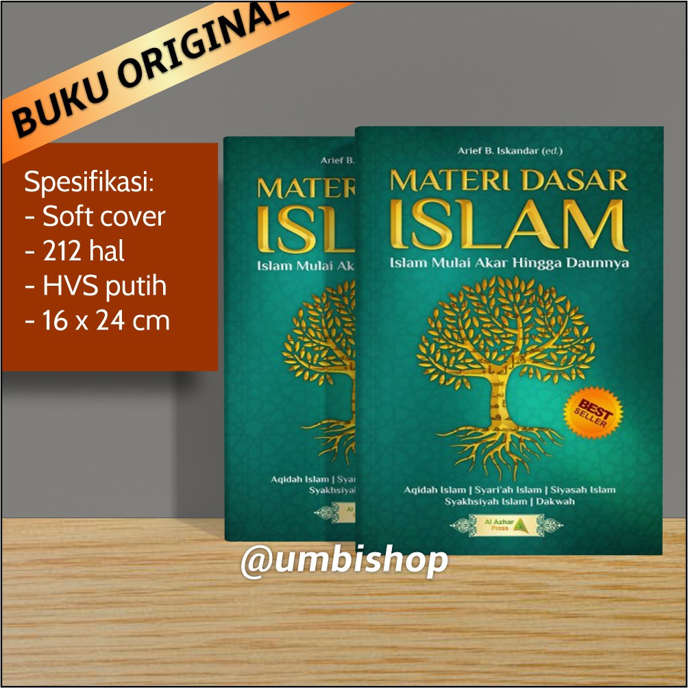 Jual Buku Materi Dasar Islam Mulai Akar Hingga Daunnya | Shopee Indonesia