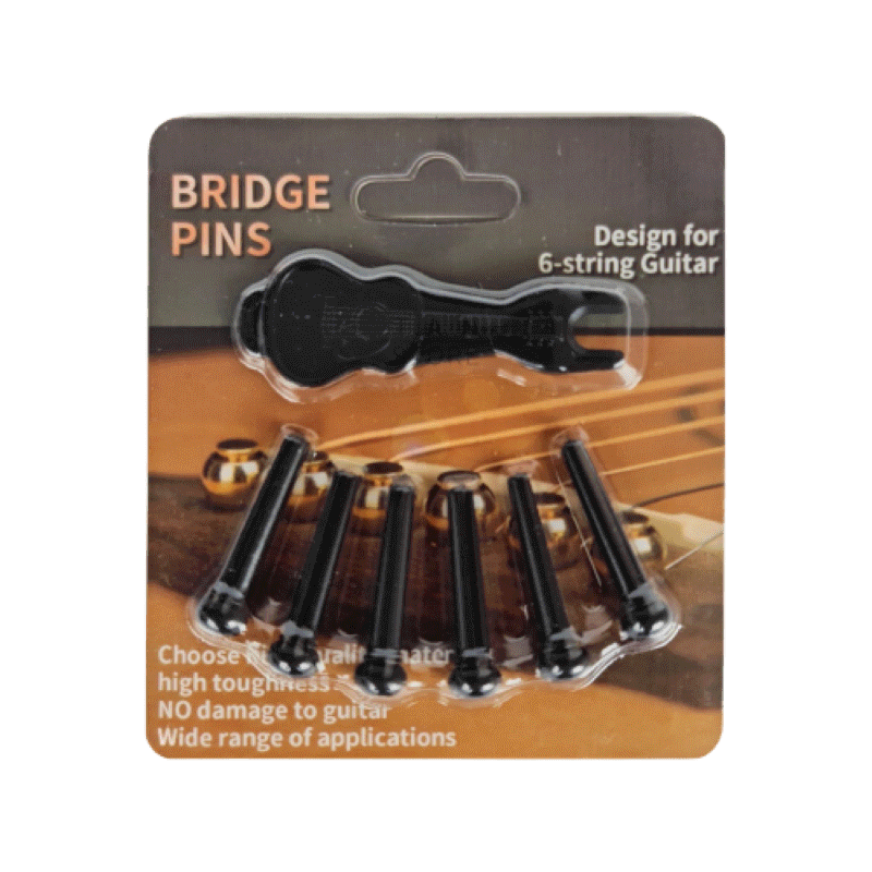 Jual 1 Set Bridge Pin Philter Gitar Akustik Dengan Pencabut Pin