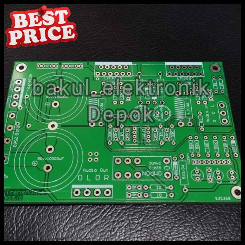 Jual PCB LM3886 AMPLIFIER DC SERVO STEREO | Shopee Indonesia