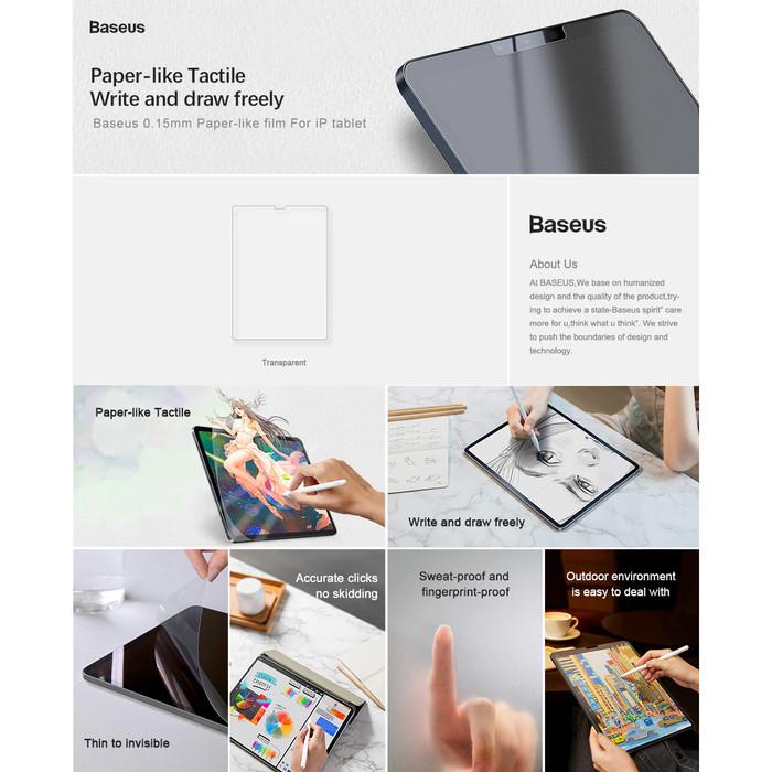Jual Guardd Baseus Screen Protector Paper Like Film Ipad Pro 18 20 11 ...