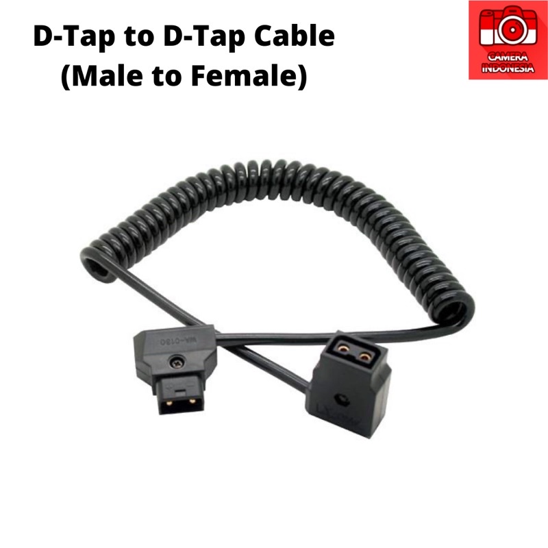 Jual Kabel D-Tap to D-Tap Male to Female Dtap Cable for V-Mount Battery ...
