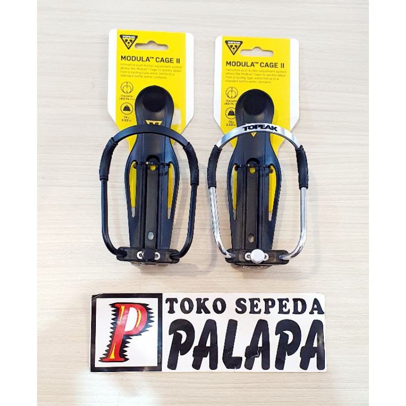 Suporte Garrafa De Ciclismo Topeak Modula Cage Ii Cor Preto
