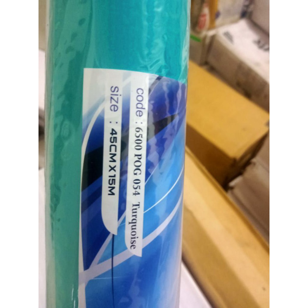 Jual Stiker Skotlet Motor Aquarium Profix Turquoise Glossy 1 Roll 15