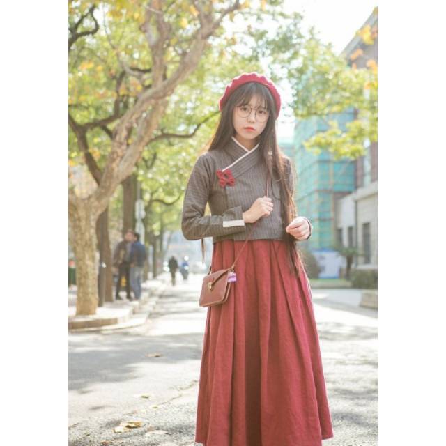 Model baju korea hanbok sale