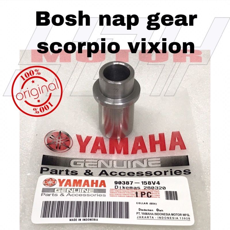 Jual Bosh Bos boshing Nap Gear Gir/Tromol Belakang Scorpio Vixion Old