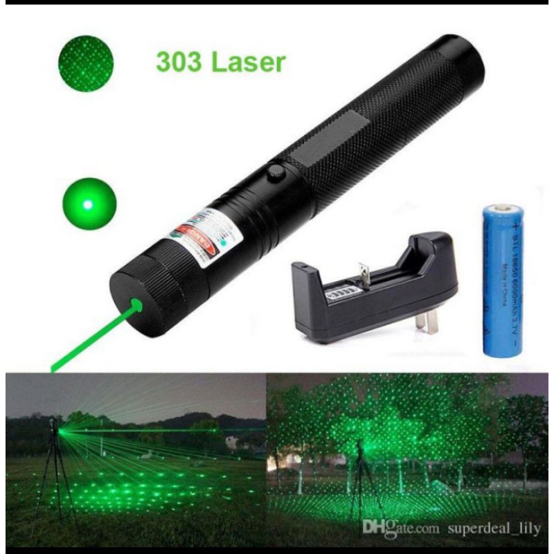 Jual Green Laser pointer( hijau led) | Shopee Indonesia