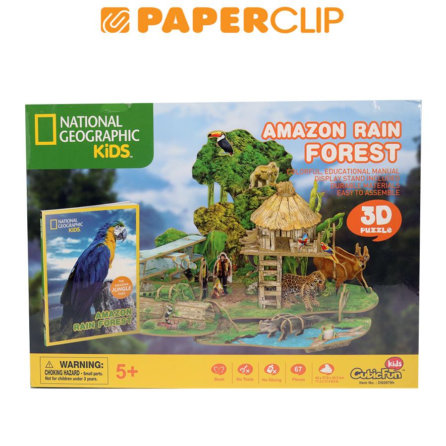 National Geographic Kids 3D Puzzle-  Rain Forest