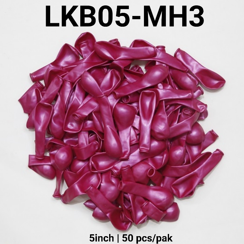 Jual Lkb M Balon Latex Inch Pak Isi Metalik Tebal Aneka Warna