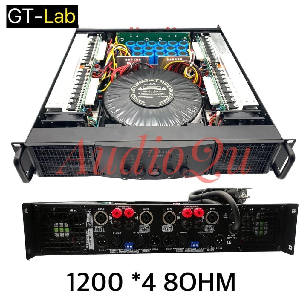 Jual POWER AMPLIFIER 2 CHANNEL GT-LAB AG 12004 GTLAB AG12004 ORI BY RDW ...