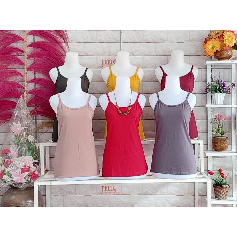 Jual Tangtop Polos Tali Kecil (Lush) | Shopee Indonesia