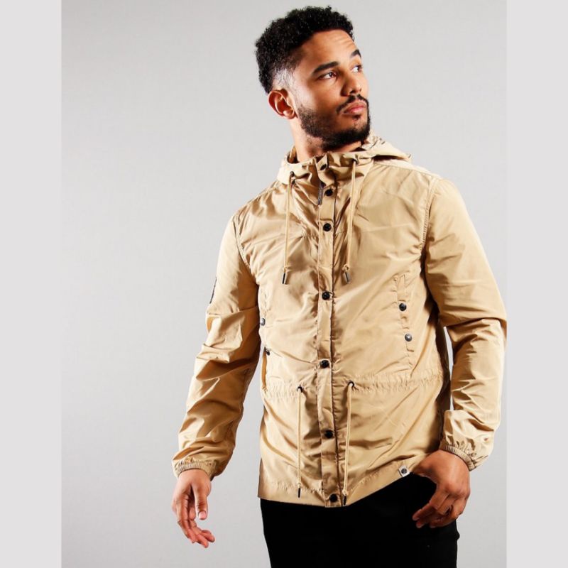 Jual Pretty Green Ridley Jacket Sand Original | Shopee Indonesia