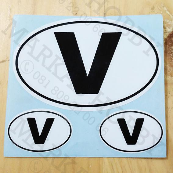 Jual Stiker / Sticker Initial Regional V | Shopee Indonesia