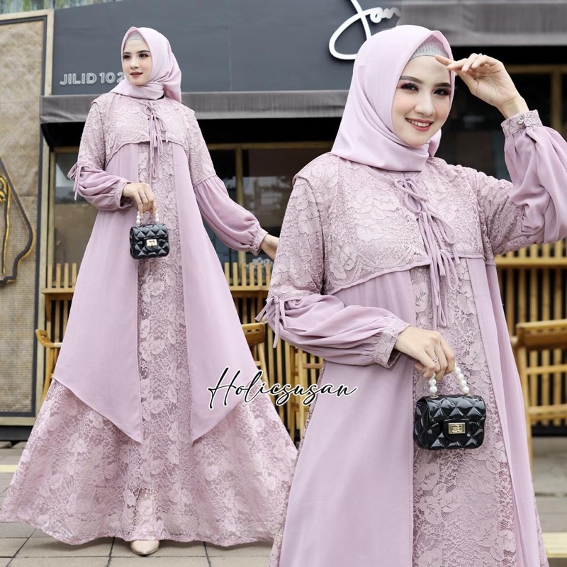 Jual rompi burkat mix seruti gamis rompi terbaru | Shopee Indonesia
