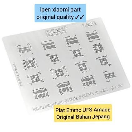 Jual Plat Ufs V Emmc Amaoe Original Bahan Jepang Bga Cetakan Ic