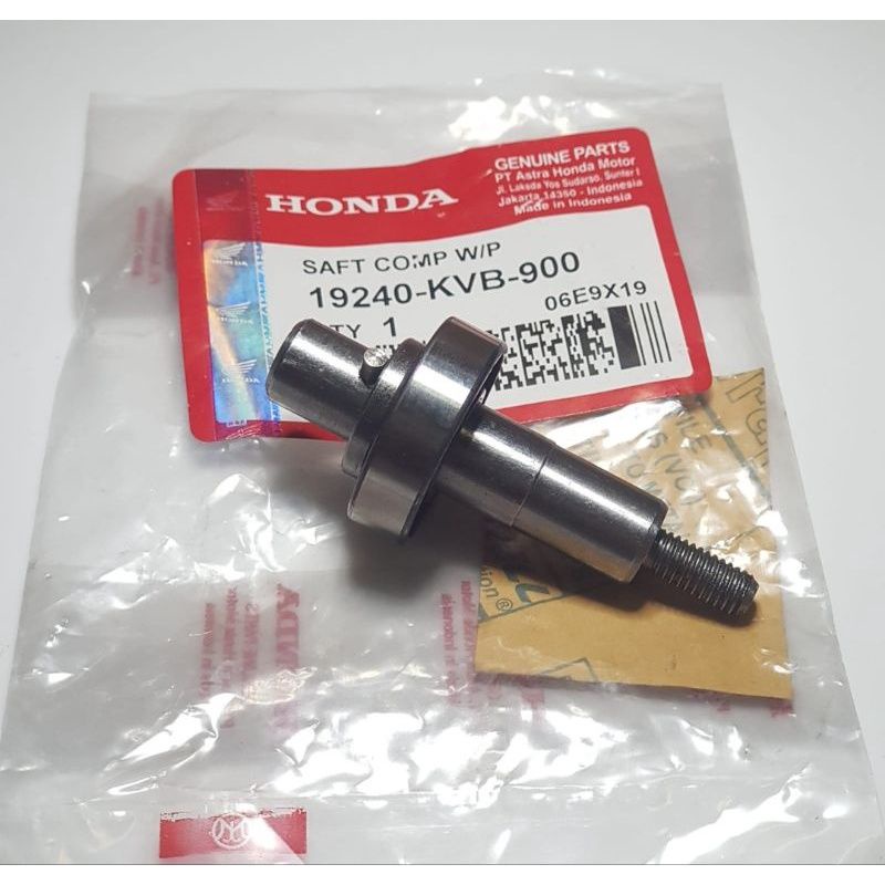 Jual AS KIPAS WATERPUMP WATER PUMP POMPA RADIATOR VARIO 110 HONDA ORI ...