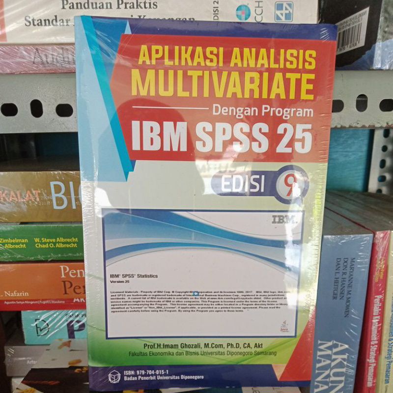 Jual SPSS 25 Edisi 9, Original, Imam Ghozali | Shopee Indonesia