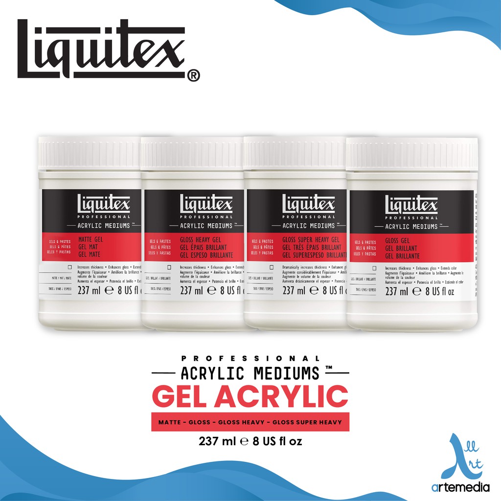 Jual Liquitex Professional 237ml Gel Acrylic Medium | Shopee Indonesia