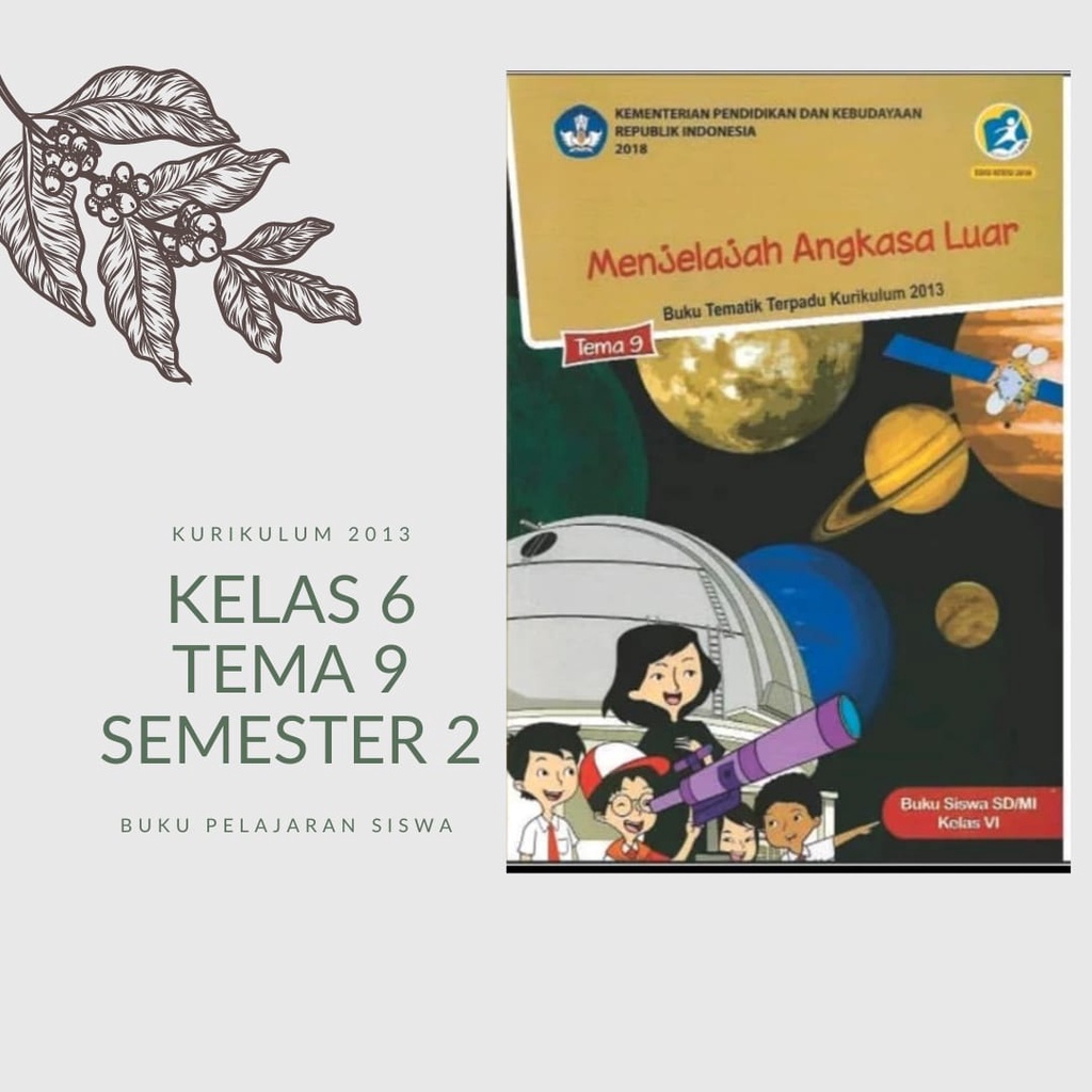 Jual Buku Siswa Kelas 6 SD Tema 9 | Shopee Indonesia