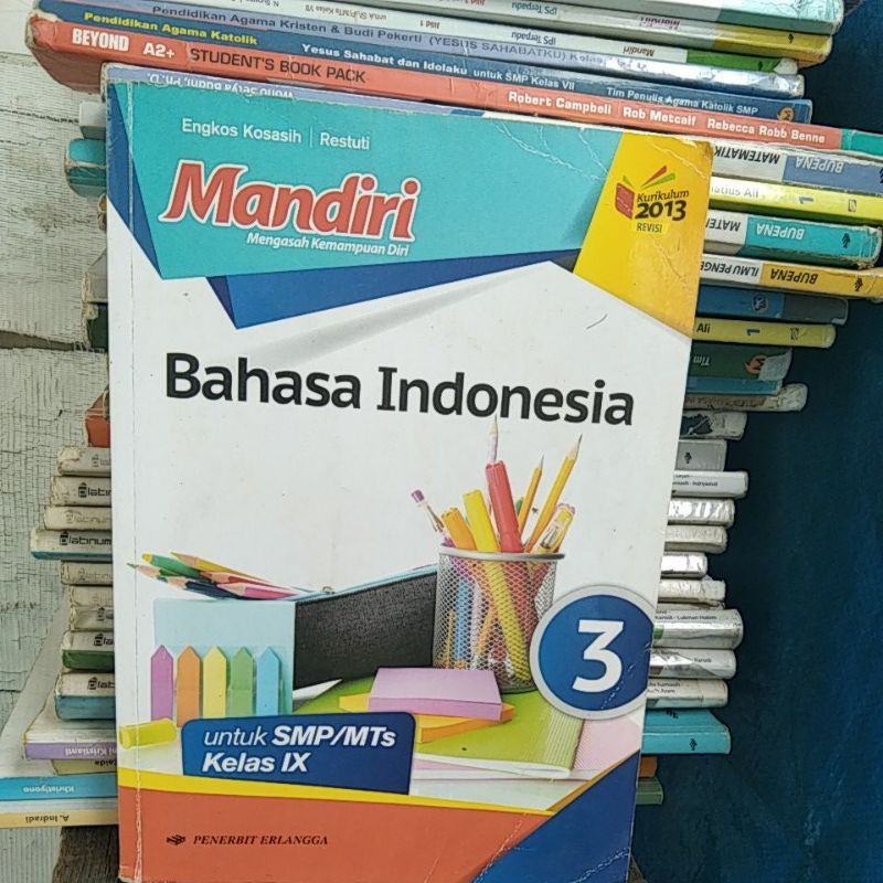 Jual Buku Mandiri Bahasa Indonesia Untuk SMP Kelas 9 Penerbit Erlangga ...