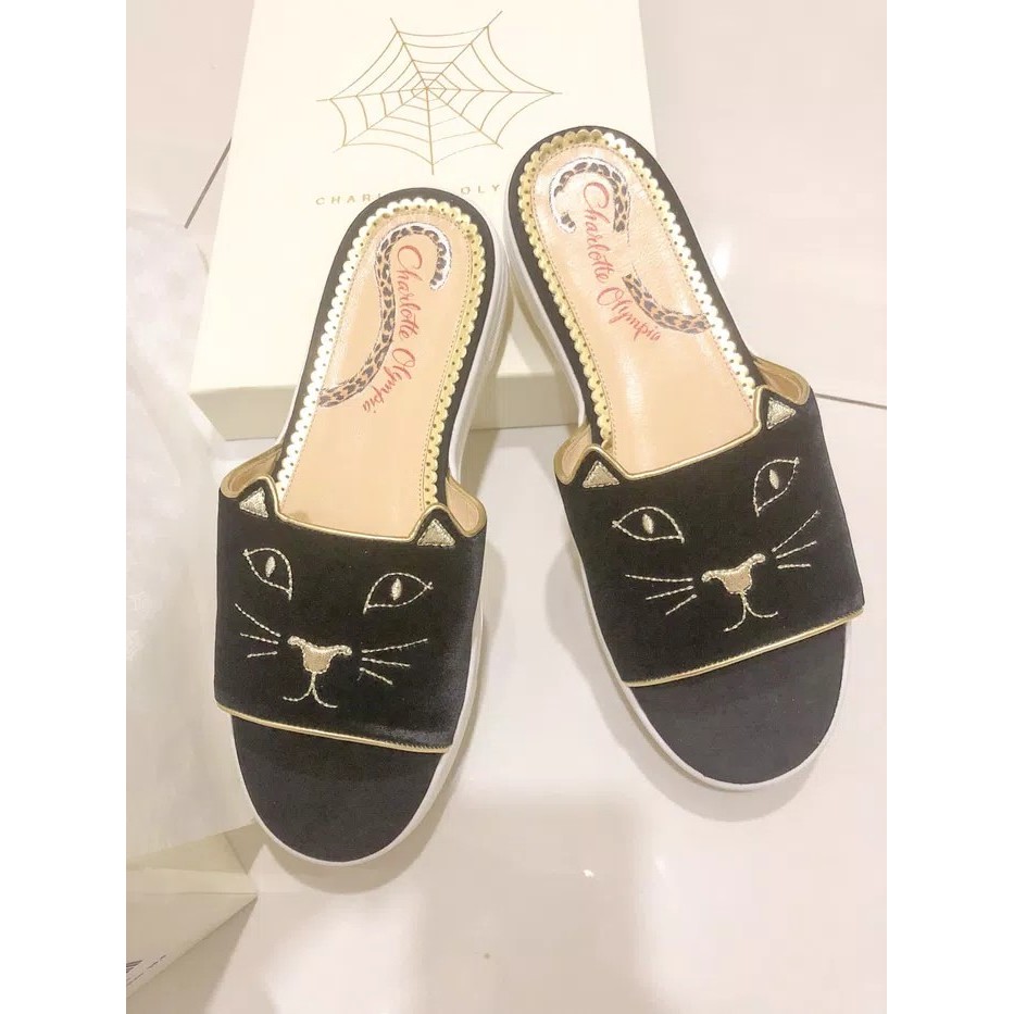 Charlotte olympia slides hot sale