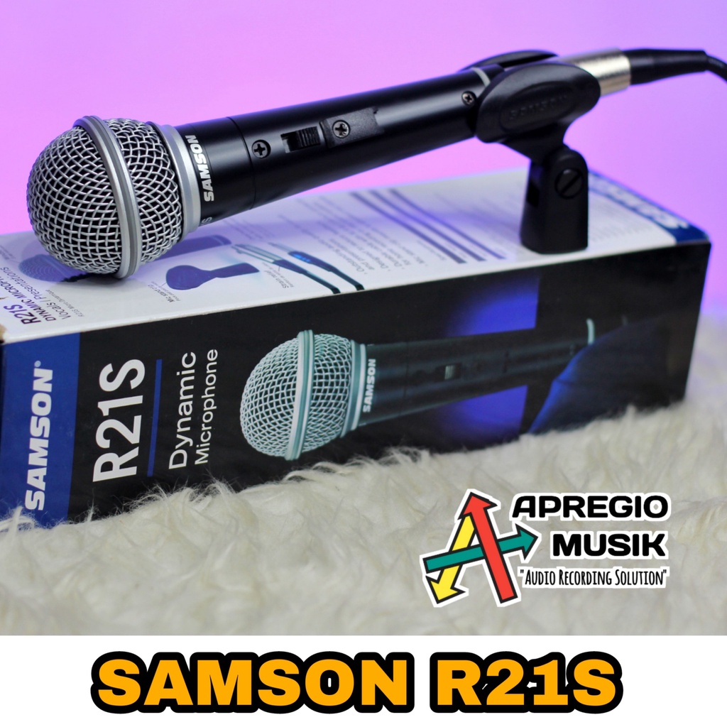 Jual SAMSON R21S R 21 S Dynamic Microphone for Vocal | Shopee Indonesia