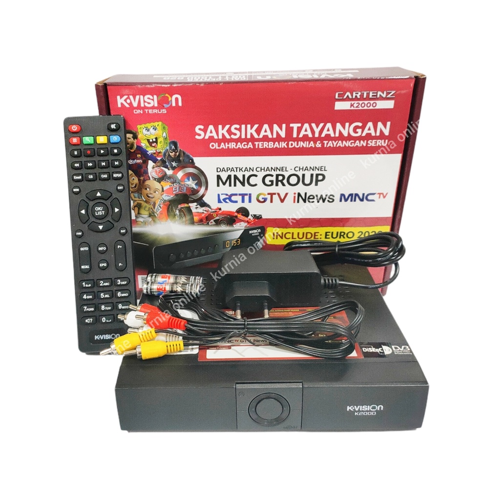 Jual Receiver parabola kvision K2000 CARTENZ Shopee Indonesia