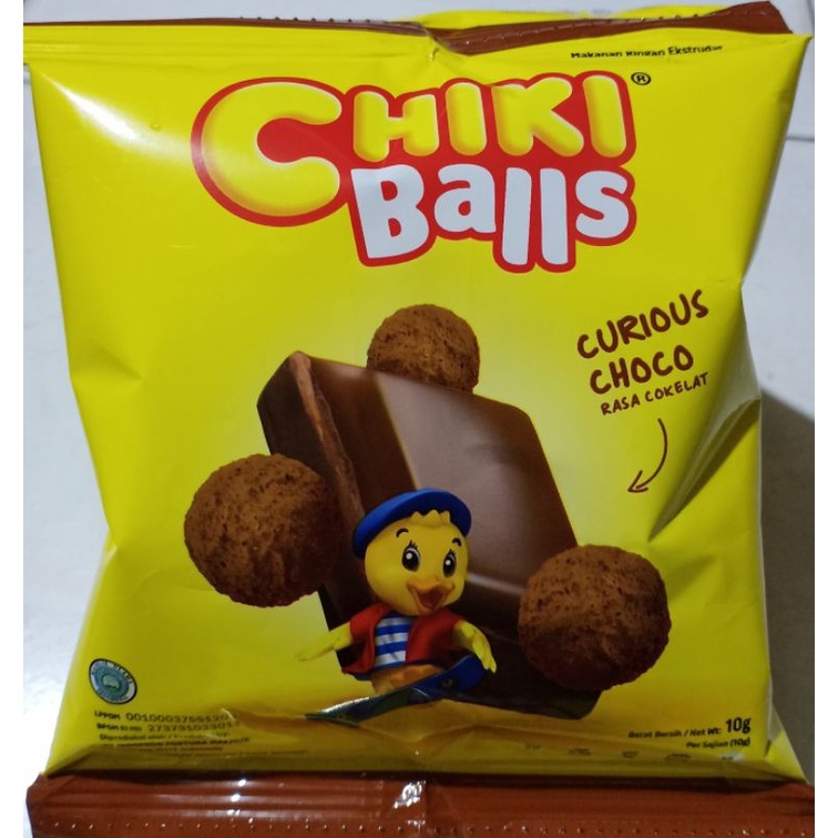 Jual Chiki Balls Curious Choco 10gr 10 Shopee Indonesia