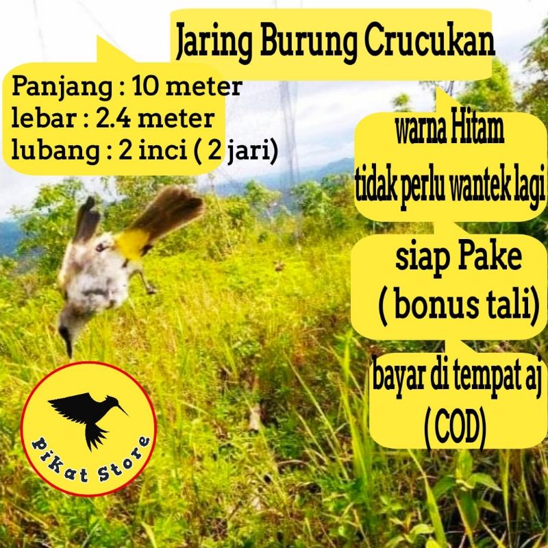 Jual JARING BURUNG CRUCUKAN JALA JARING TRUCUK JARING TRUCUKAN JARING ...