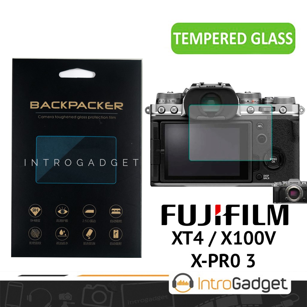 Jual Tempered Glass FUJIFILM XT4 X100V X-PRO 3 Screen Protector ...