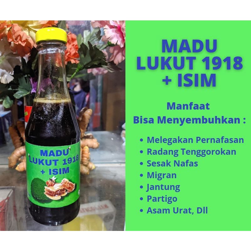 Jual Madu lukut asli 1918 + isim | Madu kesehatan | Madu asli Nusantara