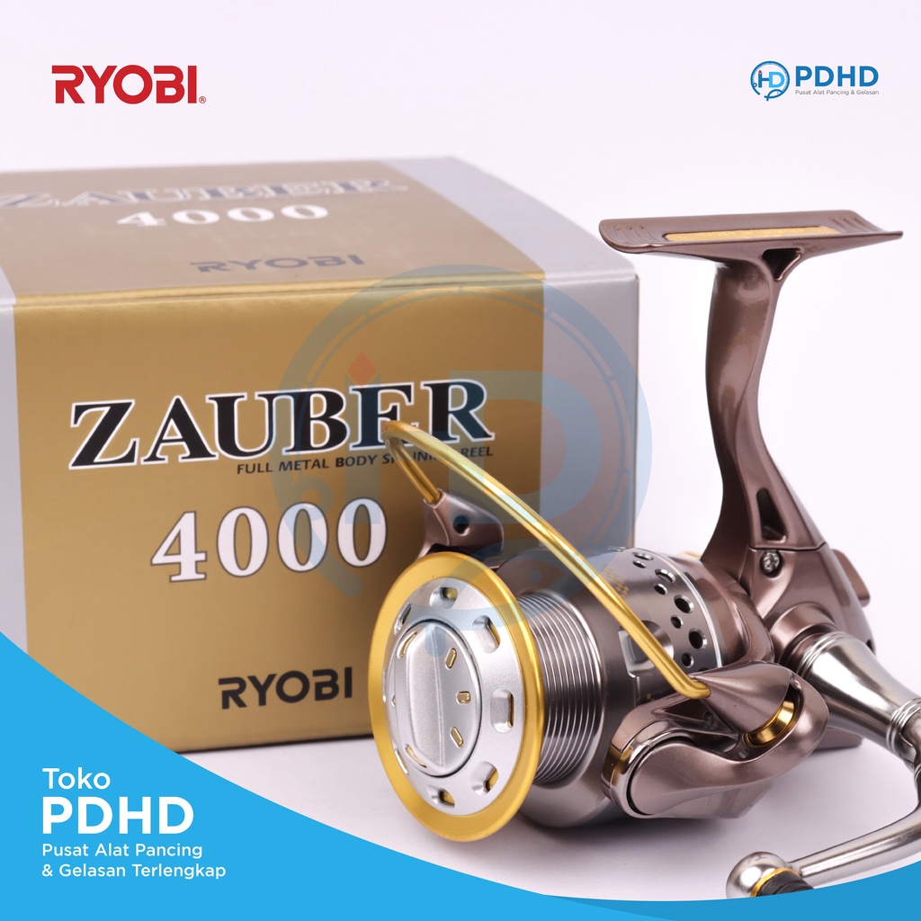 RYOBI ZAUBER 40002台セット（Jual Reel ryobi zauber pro 4000 gear 