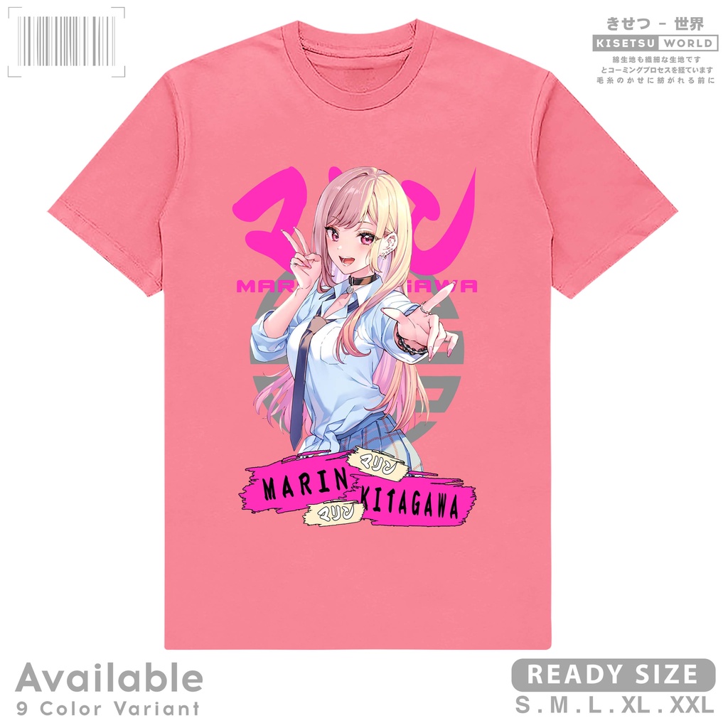 Jual Kaos Anime MARIN KITAGAWA Sono Bisque Doll Wa Koi Wo Suru Baju