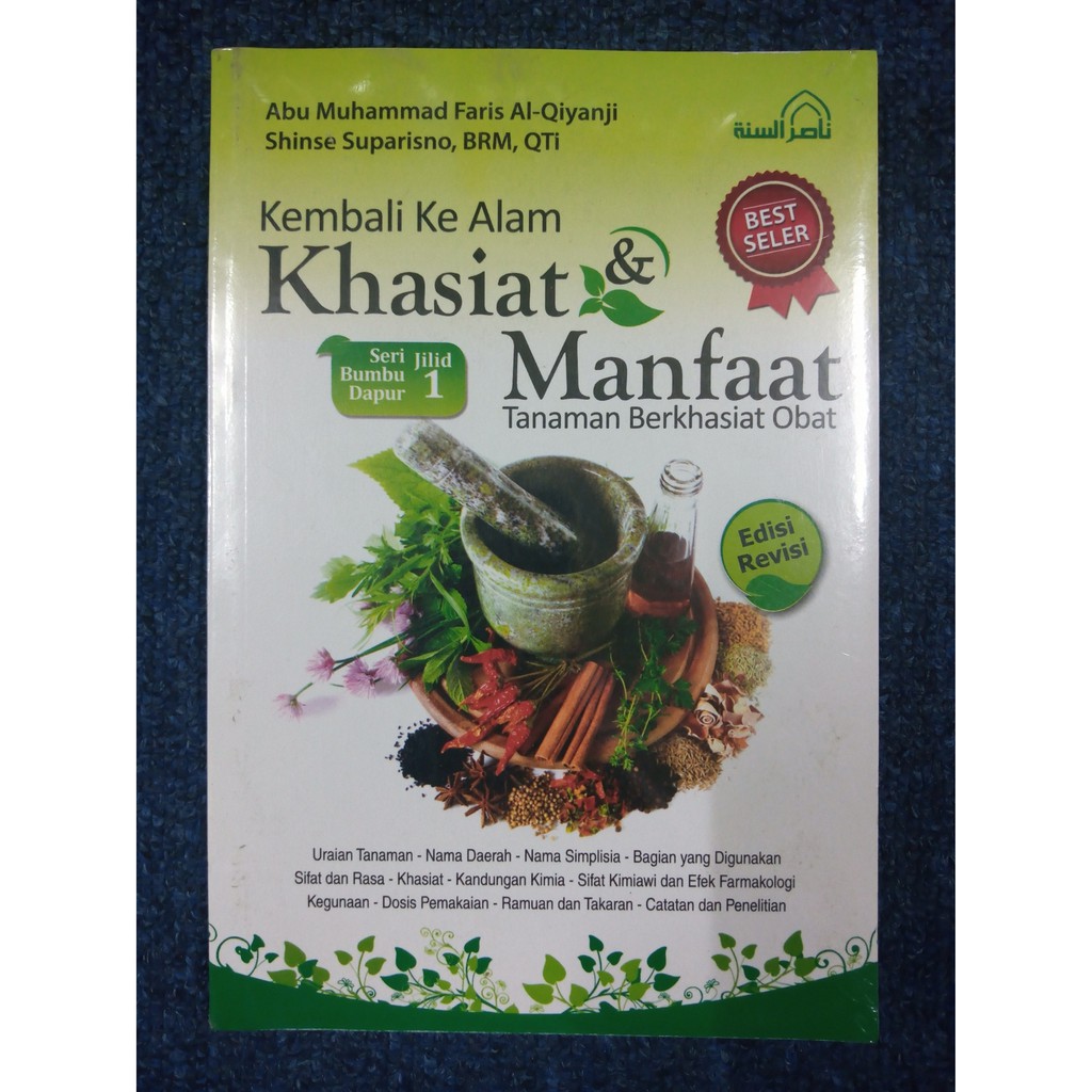 Jual Khasiat Manfaat Tanaman Berkhasiat Obat Jilid Abu Muhammad