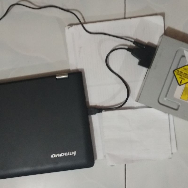 Jual Kabel DVD internal PC jadi eksternal USB to SATA adapter CD ROM