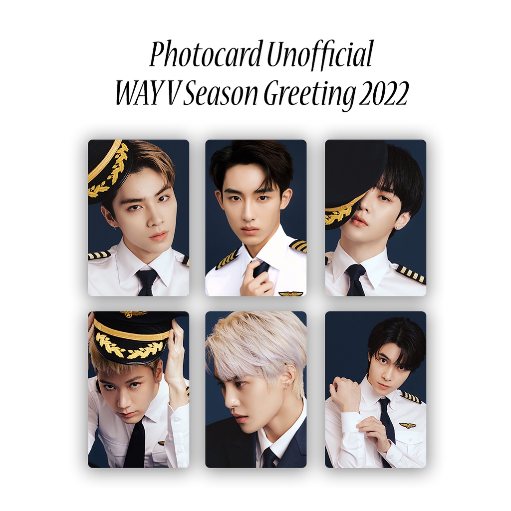 Jual photocard wayv season greeting 2022 / photocard nct wayv / pc nct