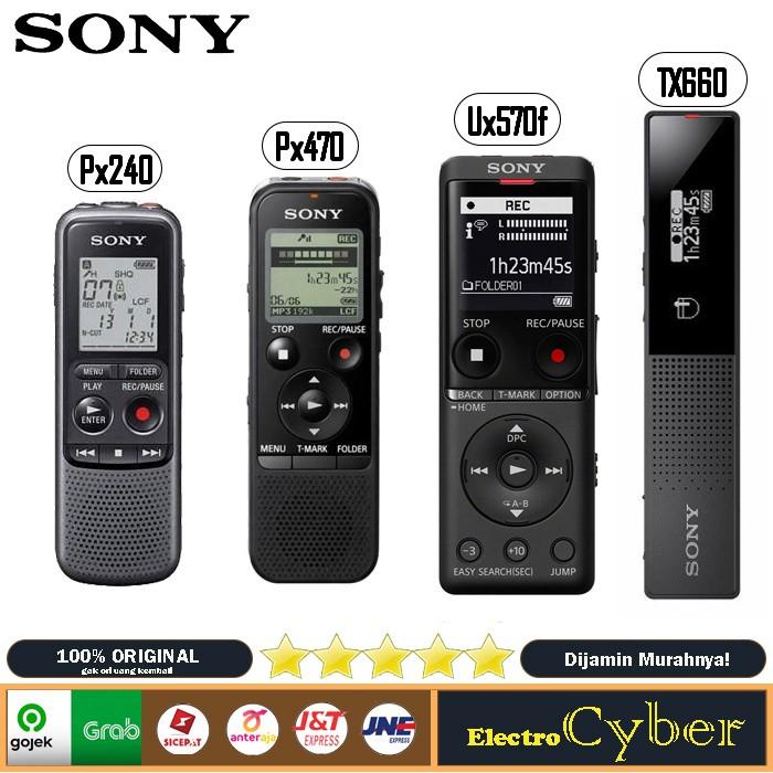 Jual Sony Voice Recorder ICD UX570F / UX 570 F / UX 570F Black