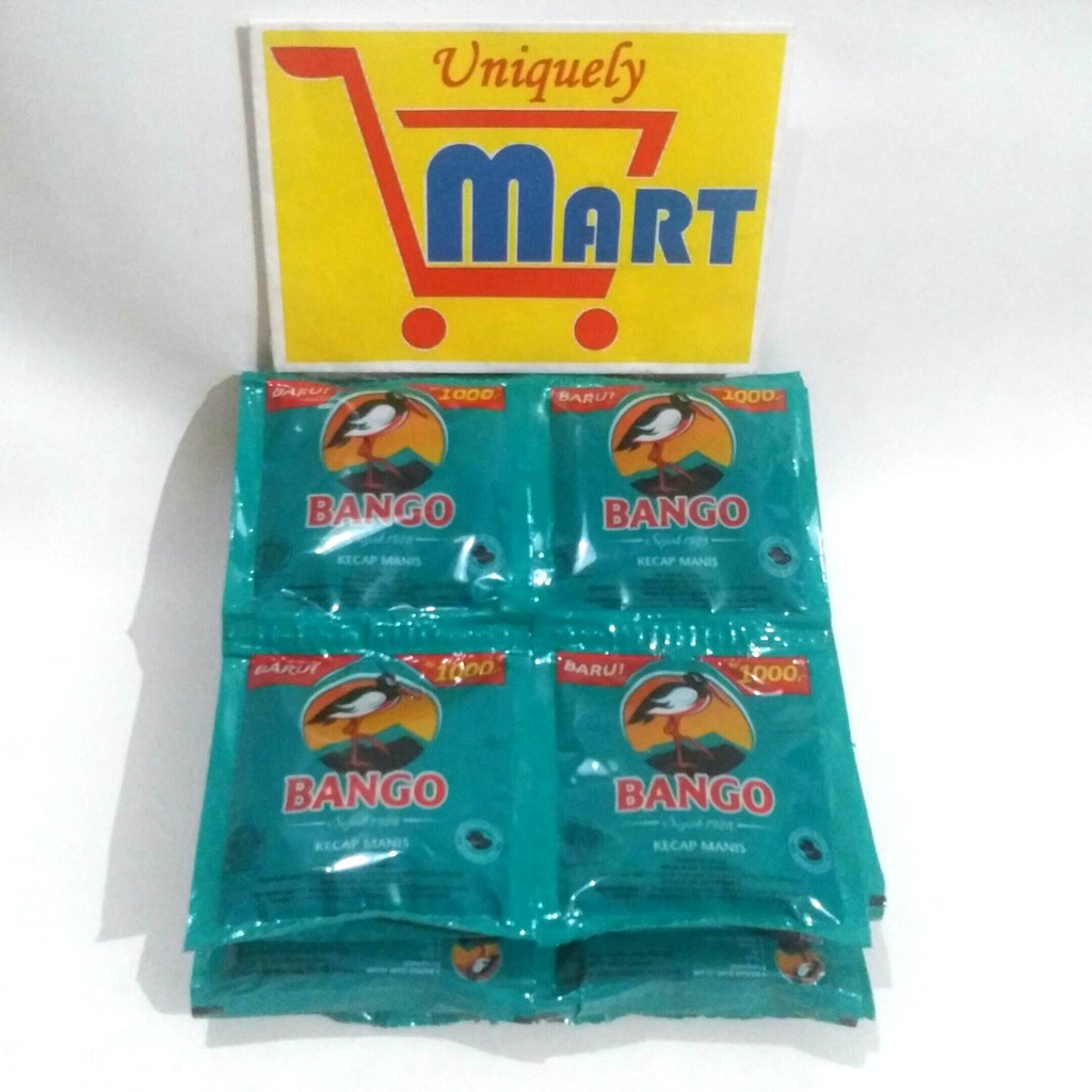 Jual Kecap Manis Cap Bango Kemasan Sachet 1000 ( 1 Renceng isi 12 pcs ...