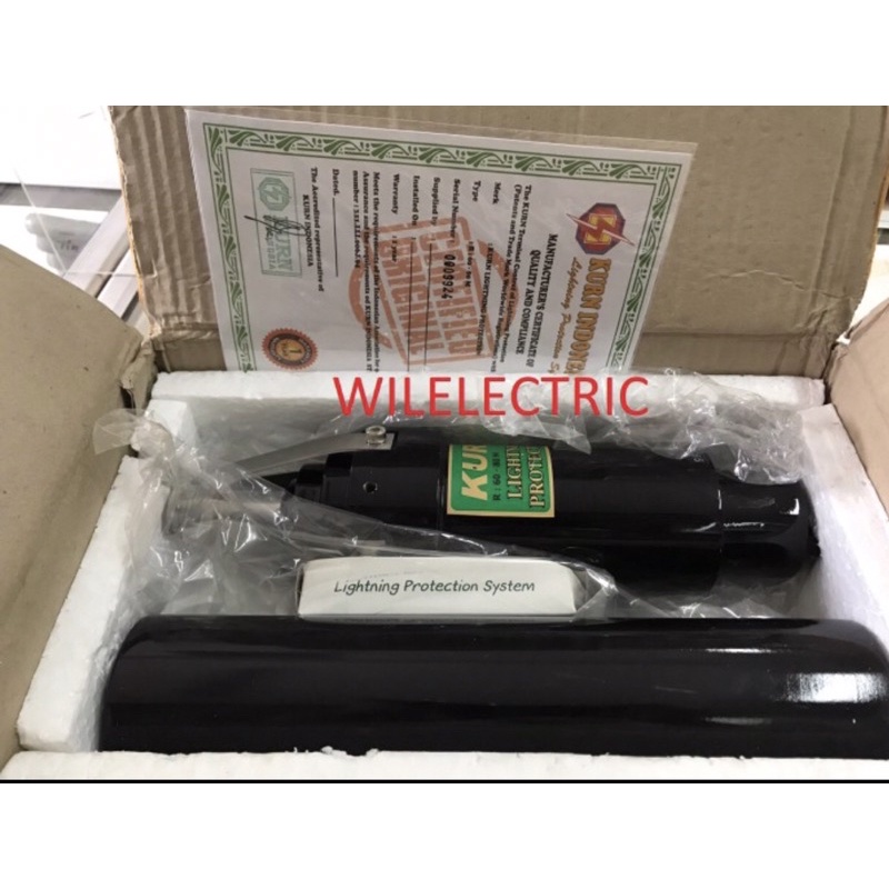Jual Penangkal petir KURN R60 - R80 R 60 - 80 hijau anti petir original ...