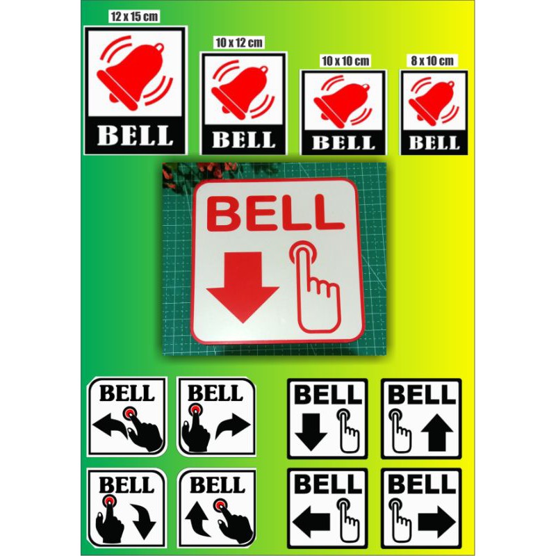 Jual tanda bell bahan akrilik | Shopee Indonesia
