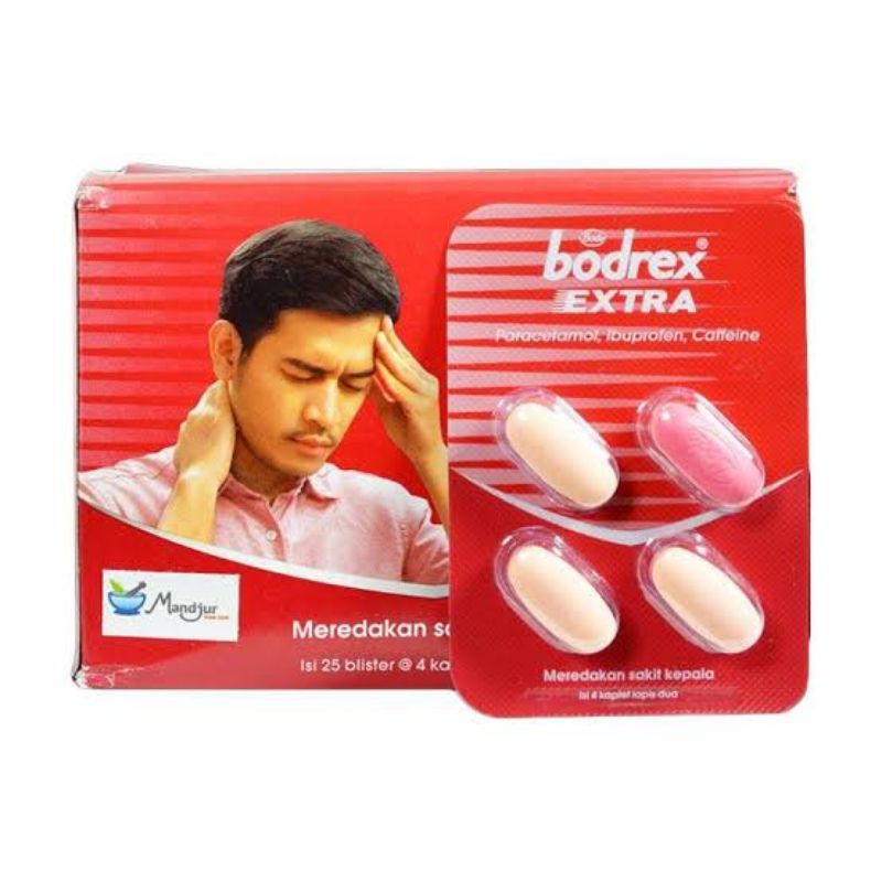 Jual Bodrex Extra Kaplet 1box(25strip) | Shopee Indonesia