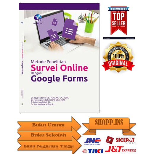 Jual Buku Metode Penelitian Survei Online Dengan Google Forms | Shopee ...