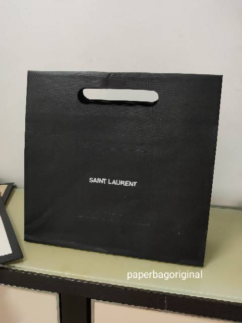 Saint laurent paper bag sale