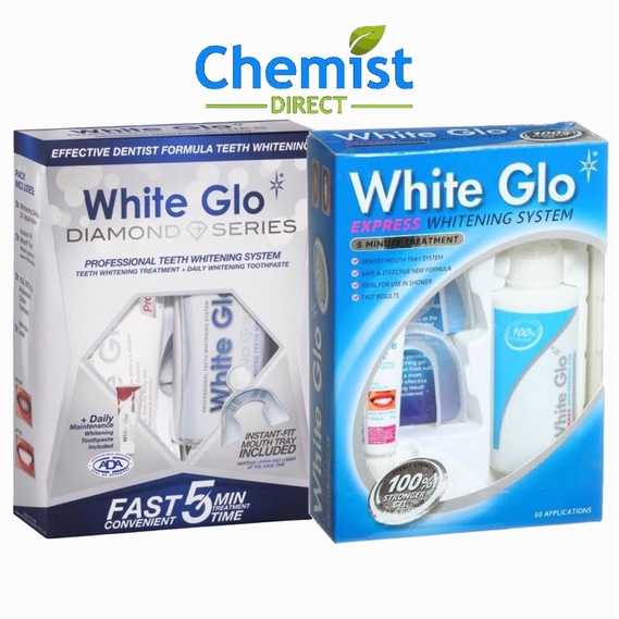 Jual White Glo Express Whitening System / Diamond Series Advanced Teeth Whitening Kit Shopee