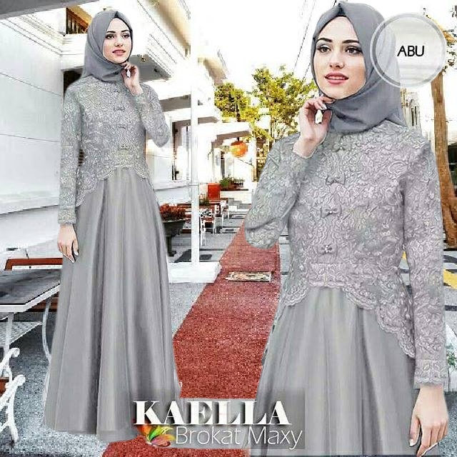 Dress pesta hotsell hijab modern