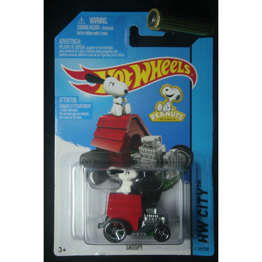 Jual SNOOPY peanuts HOT WHEELS 2015 2018 88 59 HW HOTWHEELS The Flying Ace diecast miniature