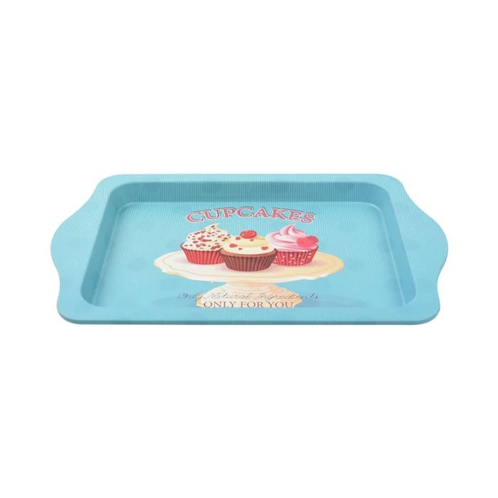 Jual INFORMA - BAKI CUPCAKE SQUARE TRAY BLUE bn17 | Shopee Indonesia