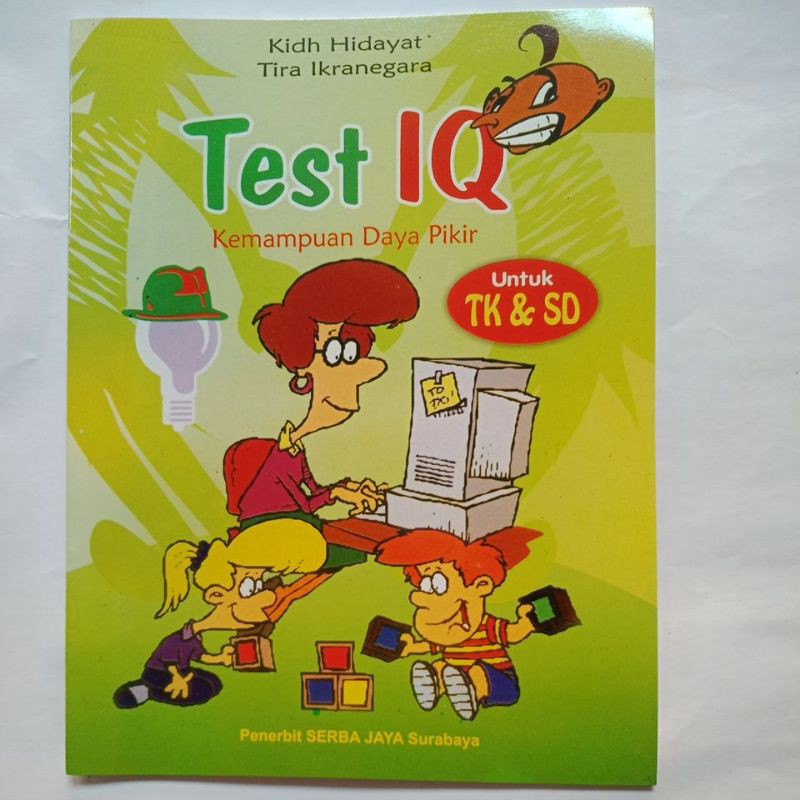 Jual Buku Test IQ TK A TK B & SD - Serbajaya | Shopee Indonesia