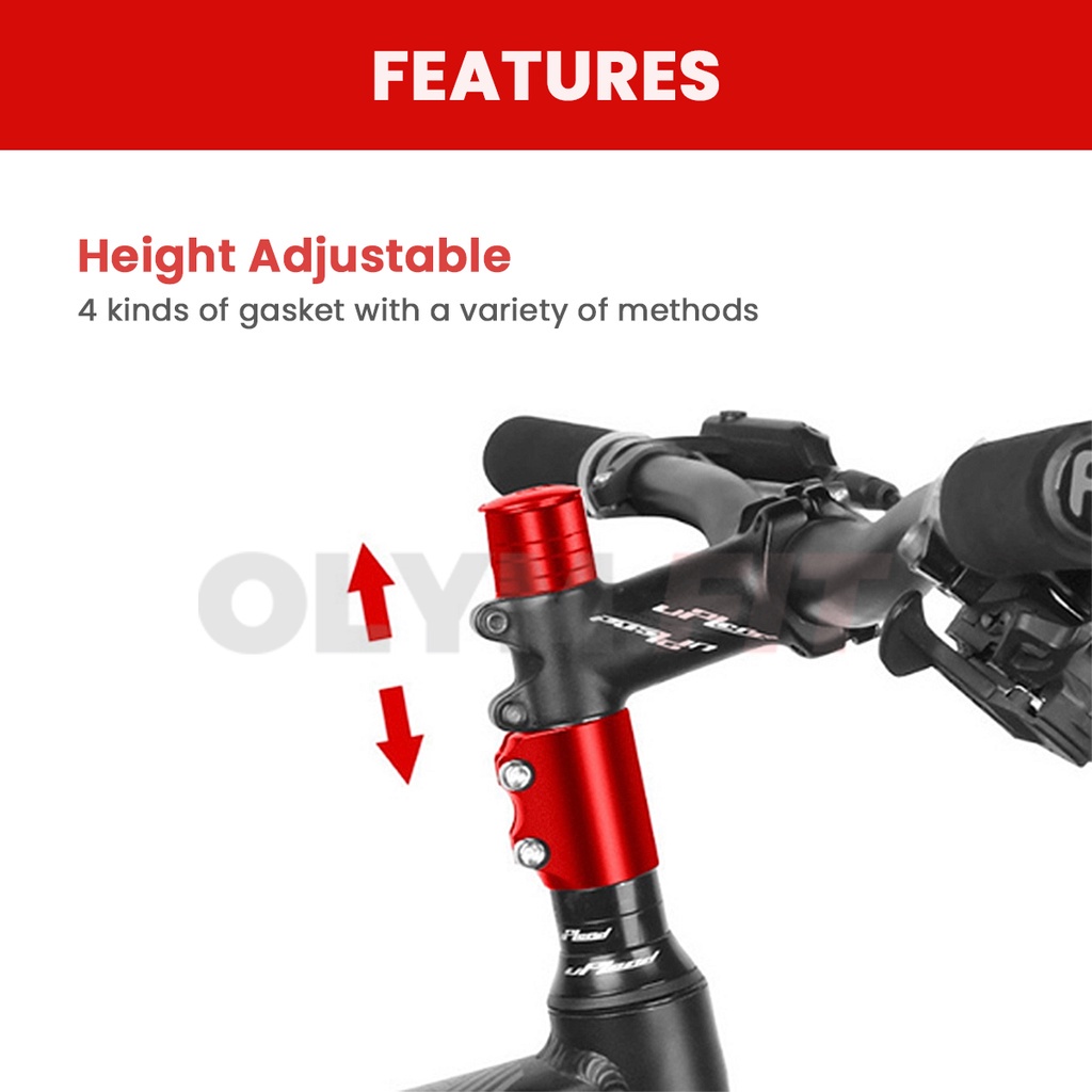 Jual Adapter Peninggi Stem Riser Stem Stang Sepeda Setang Road Bike MTB ...