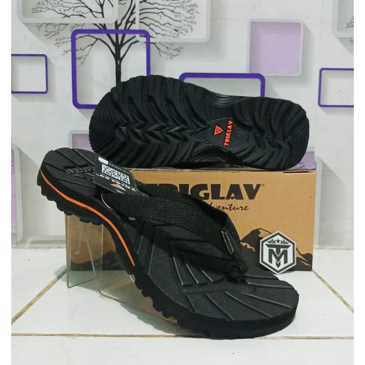 Jual Sandal Jepit Gunung Outdoor Pria Hitam Triglav Shopee Indonesia