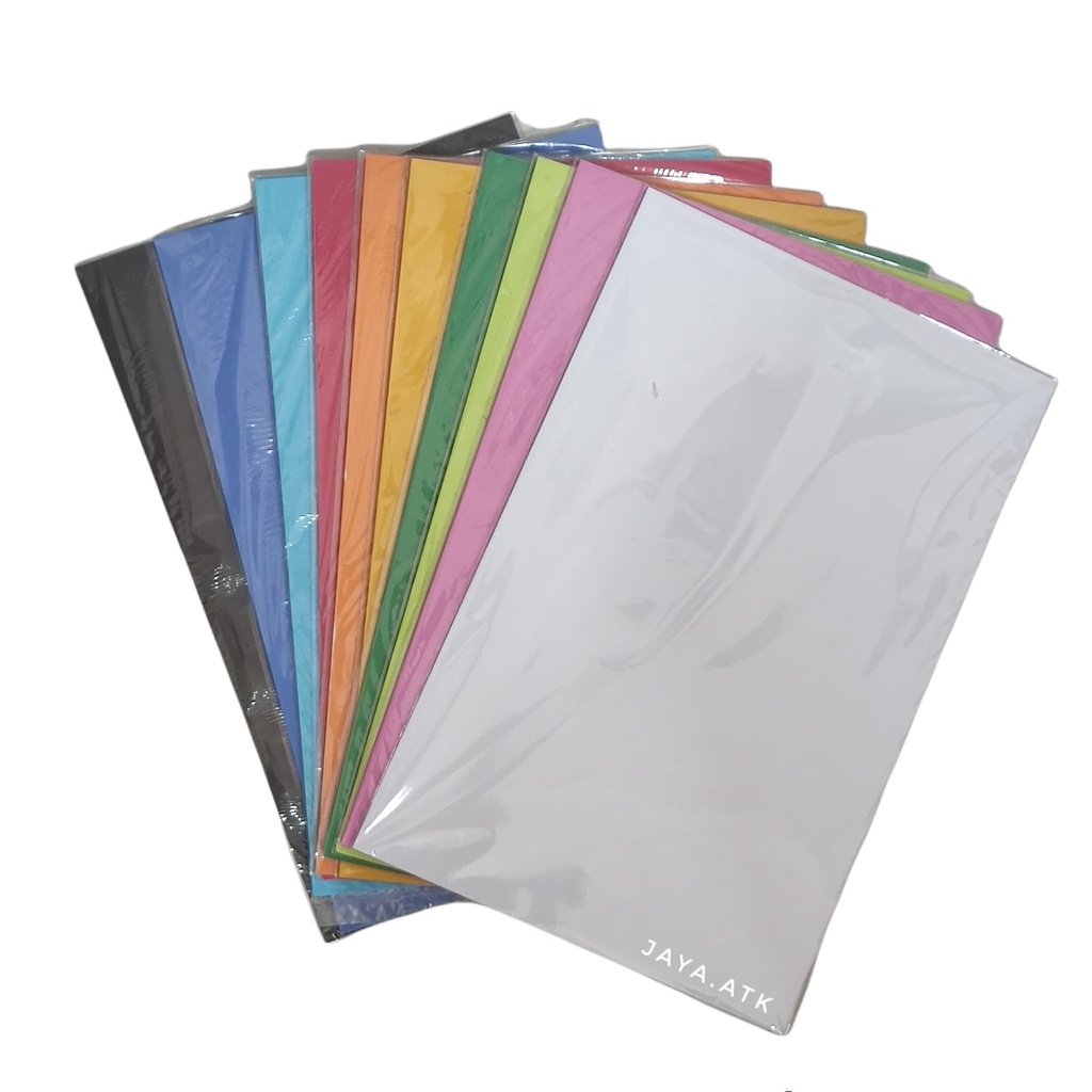 Jual Kertas Buffalo Cover Jilid Folio F4 150 Gr 10 Lbr Polos Kertas